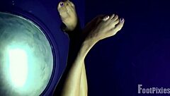 aubrey lie down with me spreading asshole ass belly nude toes legs