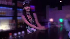 Asian babe moa's wild concave ass and natural tits tease