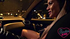 Cherry Kiss Shines as Sexy Blonde in Enthralling Curves Display