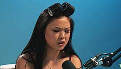 Asian Babe Lulu Chu Orgasms with Hitachi