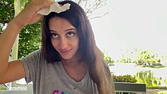 Did he cum on your face in the garden?