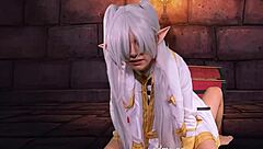 Cosplay frieren recruits warrior for sex?