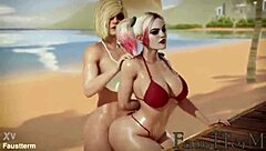 Harley Quinn's Emotional Hard Fuck Compilation With Wet Pussy And Creampie