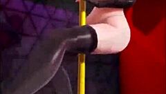 Cure for me cartoon with ripped clothes