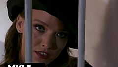 I portray busty milf in mylfwood parody with detective mike