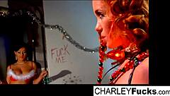 Charley and her sexy girlfriend engage in passionate fucking, exploring each other's bodies