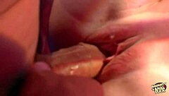 Busty redhead biker gets assfucked on her bike