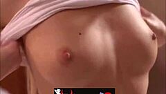 blonde newbie performs sensual dance on stage