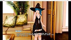 The first part of the visual novel about a dream island where people reproduce like rabbits