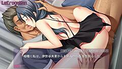 In hentai anime, couple engages in intimate acts with Nodoka.