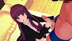 Fern Starts A New Sex Lesson With Handjob Instruction In Hentai Cartoon