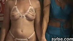Amateur porn with French girlfriend and outdoor sex in a park