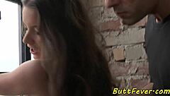 European beauty anally fucked