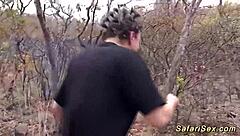 I got wild with African fetish banging in nature with huge cocks