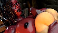 In the story of futanari succubus, she seduces with her dual nature and demonic charm