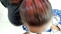 Stepmom caught smoking on rooftop begs for cock to keep secret silent.