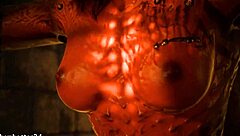 Karlach and Halsin’s passionate 3D porn video