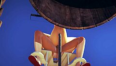 I watched this hentai uncensored 3d where kitty gets a boobjob and fucked with creampie in japanese asian manga anime game porn