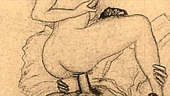 Wow! Check Out This Stunning Vintage Erotic Illustration!