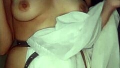 Hot Teen Rubs Holes and Cums Hard