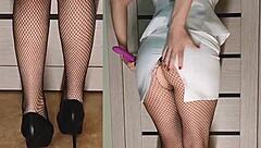 taking off my panties for you during new years eve party