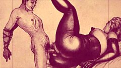 Wow! Check Out This Stunning Vintage Erotic Illustration!
