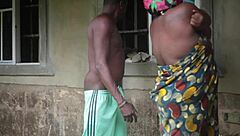 Bad boy fucks stepmom in public