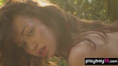 Kit Rysha's Outdoor Striptease