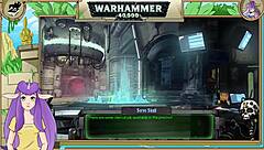 warhammer 40k inquisitor trainer part 14 continues with anime brunette