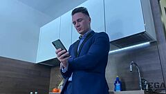 Stepsister caught with dildo lets me cum in her tight ass