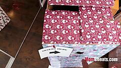 Stepson’s Christmas surprise with his stepmother