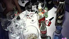 Massive orgy erupts in VIP club zone during wild night