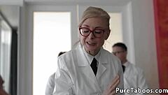 Teen Beauty Facialized: Sucking Stepdad's Cock in Taboo Old-Young Play.