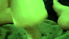 Solo wank with fleshlight leads to internal cumshot!