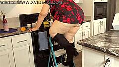 Big ass real estate agent flashes legs in mini dress. Hot bbw milf maid during property inspection!