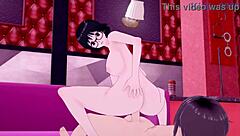 Neferpitou and shizuku murasaki have intense sex!