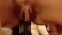 wife gets anal with husband and friend, squirting everywhere