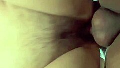 A big and juicy creampie after a good and hard fuck. The cock is wet and the camera does not miss a thing