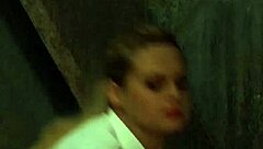 no escape from whipping her chained body