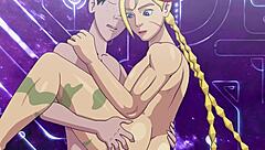 epic crossover in hentai anime game 1080