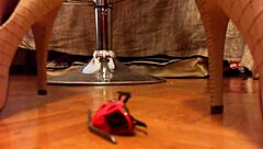 Your Italian mistress places her dirty feet on your face, crushing you like a toy helicopter.