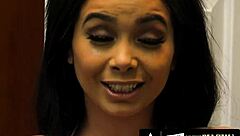 Aaliyah hadid enjoys deepthroating and fingering her stepdads in hardcore roleplay