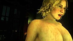 hey, check out this rdr2 inspired scene where karen rides arthur's big cock