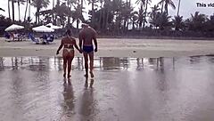 i met this hot chick paty bumbum on the beach and things got wild