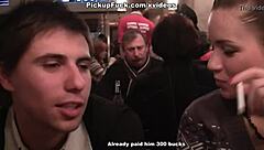 two girlfriends suck dick in public outdoor reality pickup scene