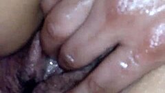 Close-Up Clitoris Masturbation While I Insert It
