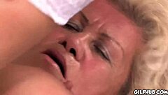 old granny gets fucked by grandson