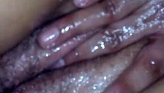 Close-Up Clitoris Masturbation While I Insert It