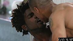 Best Interracial Gay Fucking with Big Black Cock and Monster Cock