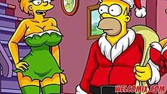 Best Butt Scenes From Simptoons Simpsons Porn Featuring Big Asses.